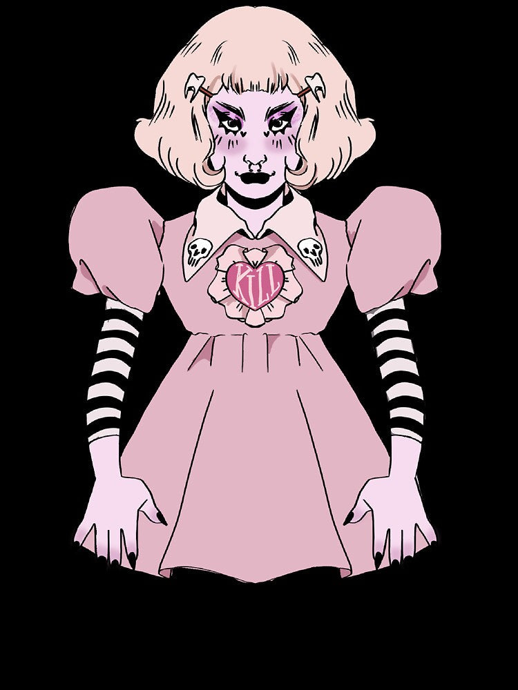 Monster girl by peachy-doodle