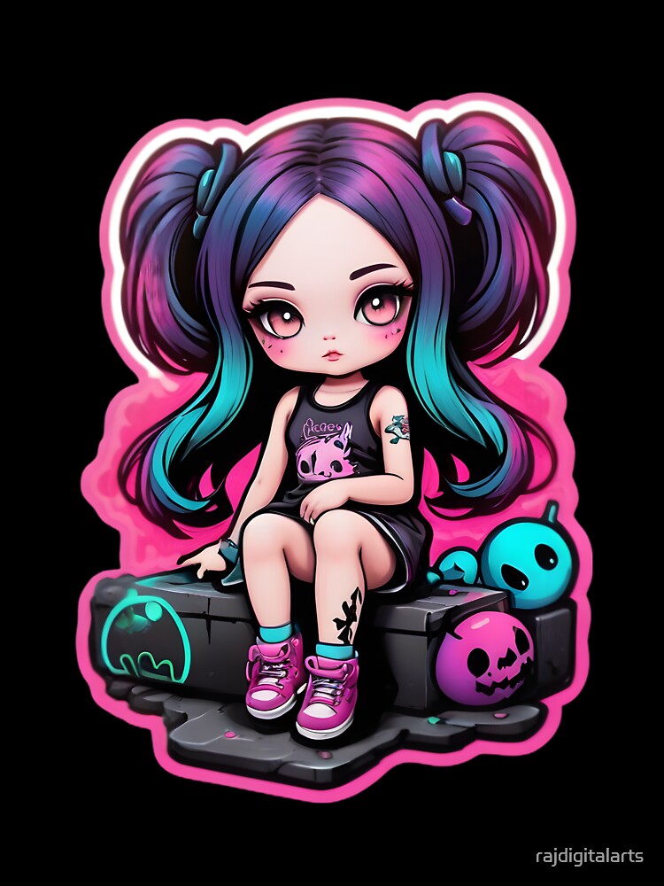 gothic girl by rajdigitalarts