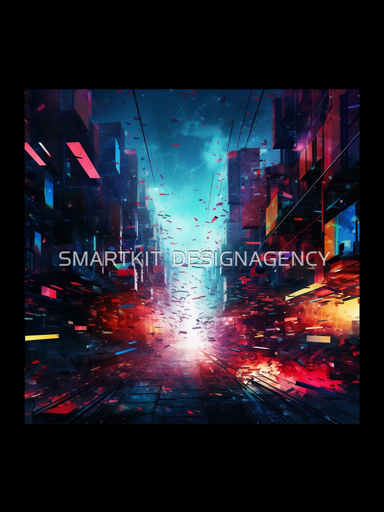 Glitchcore Pixel Explosion by SMARTKIT  DESIGNAGENCY