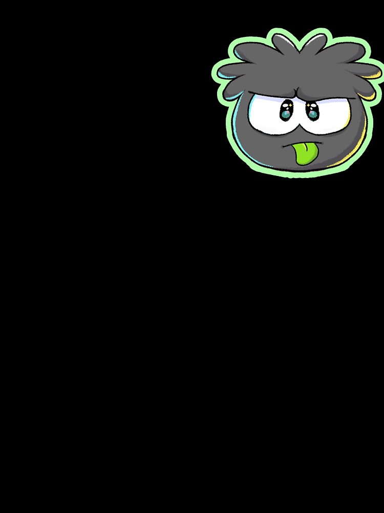 Copy of Penguin Mascot (Black) Puffle by KeiosD