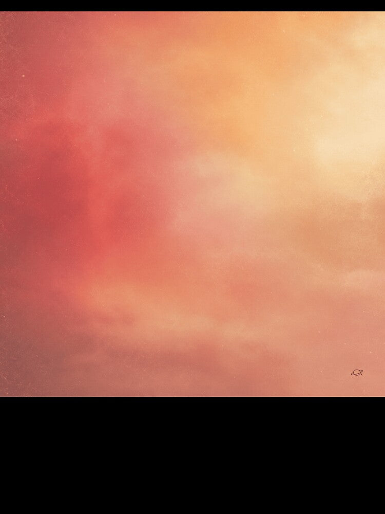 Aura Aesthetic Shirt  Dream Haze Minimalist Color Field Art by POD DYNASTY | Original Print On Demand T-Shirt Graphics