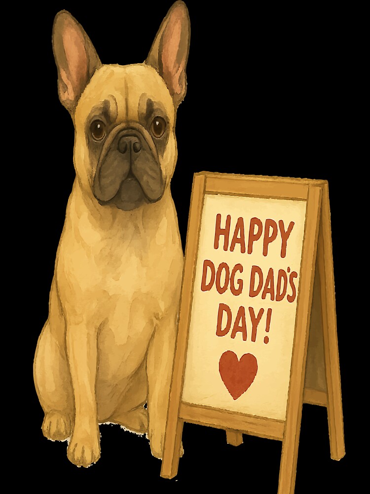 Frenchie Love for Dog Dads Everywhere! by AbstractAnom