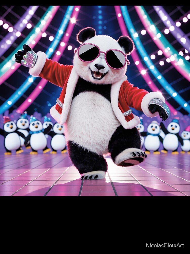 Panda Dancer by NicolasGlowArt