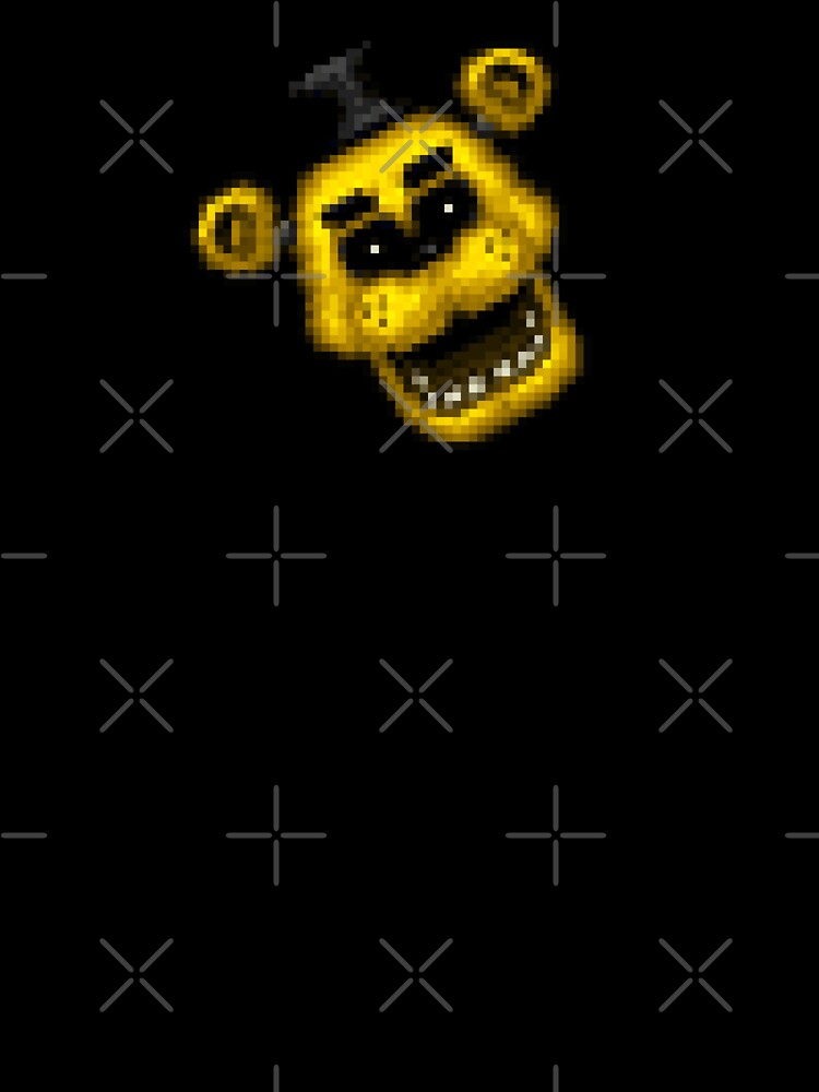 Five Nights at Freddy's 1 - Pixel art - Golden Freddy 2 by GEEKsomniac