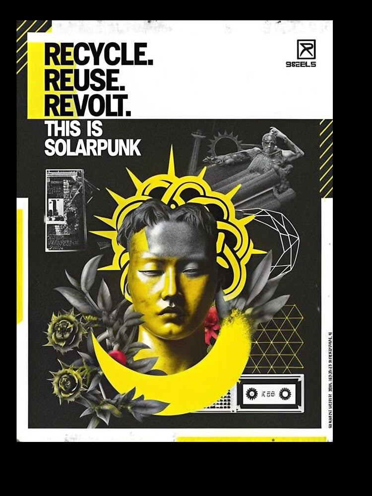 Solarpunk Poster Revolt by Raw-Ink