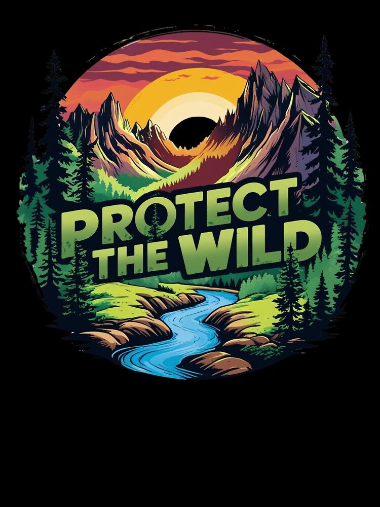 Protect The Wild – Colorful Nature Conservation Design by RAA-Logo-Image