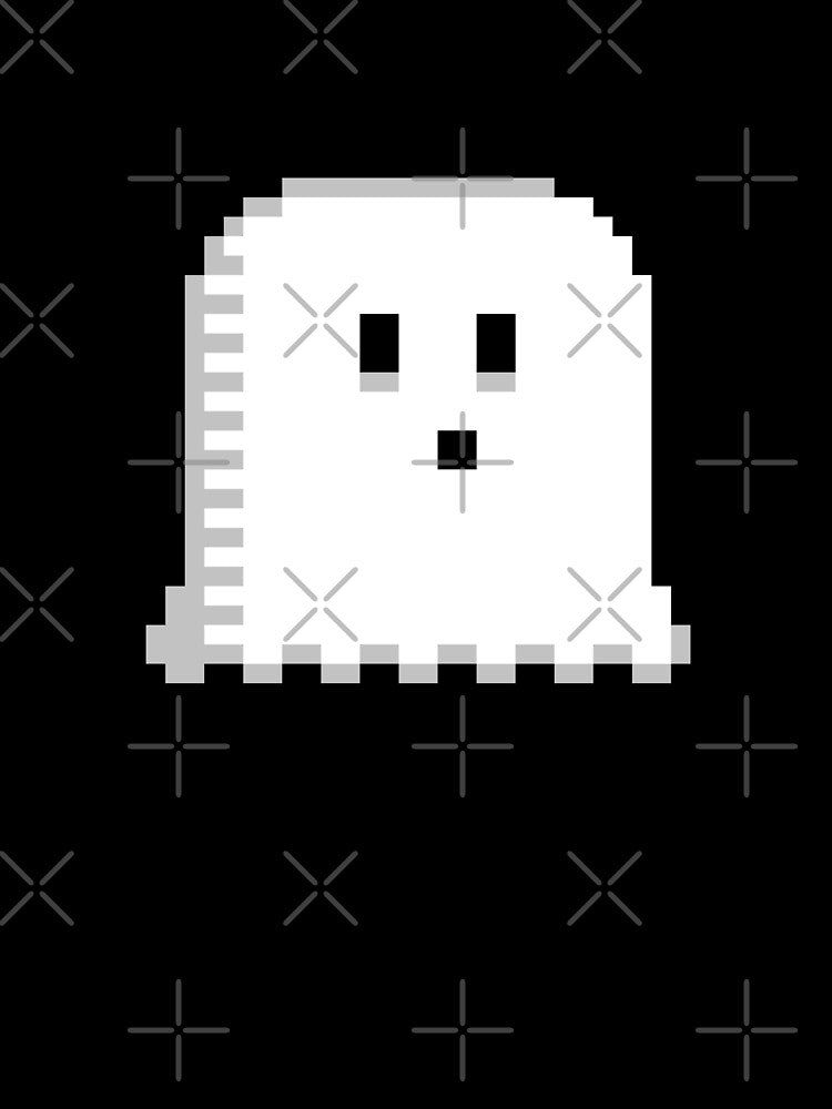 pixel art ghost sprite by sezalilly