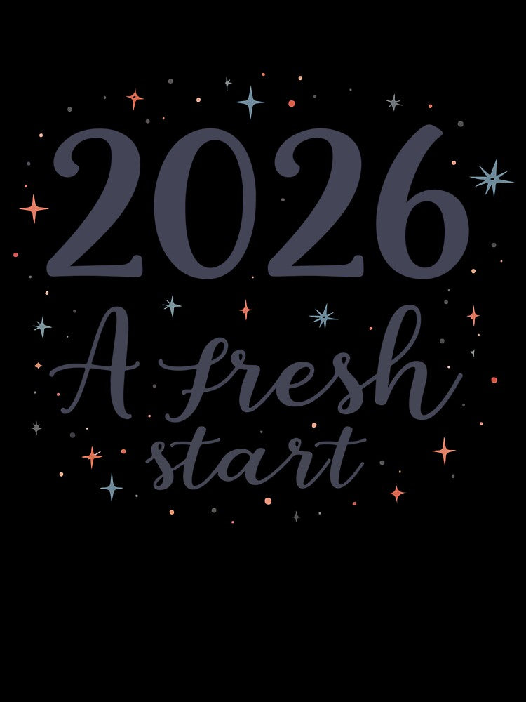 2026 A Fresh Start – New Year Motivation Typography Design by Design-Pro-21