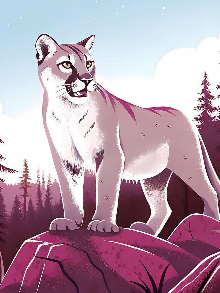 Vibes Wildlife Illustrations Animal Art Nature Creature by ART ATTACK ZONE