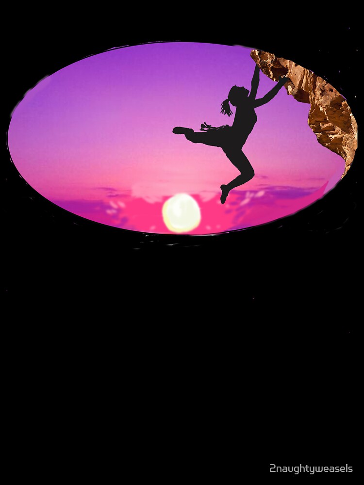 Sunset climber by 2naughtyweasels