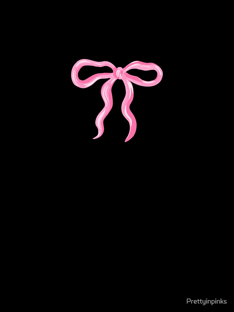 Pink coquette ribbon sticker by Prettyinpinks