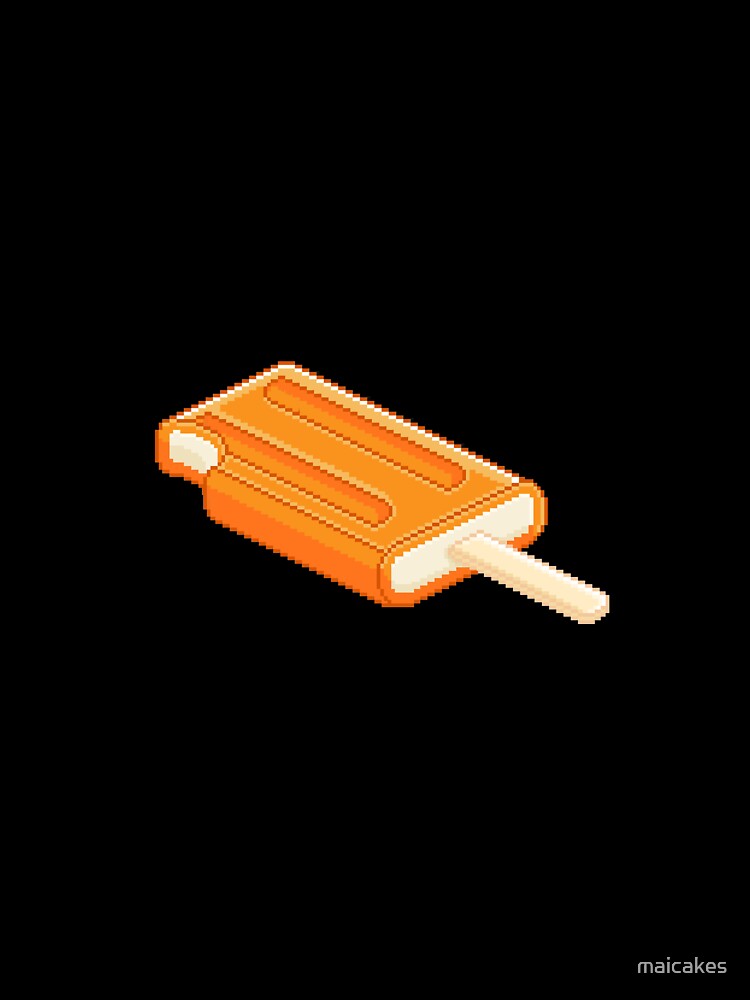 Pixel Pop - Orange by maicakes