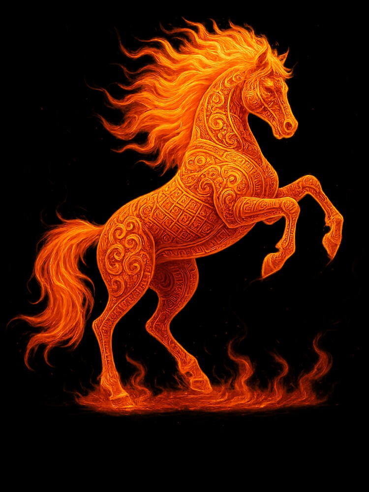 2026 Fire Horse Chinese Zodiac by FairyJournal