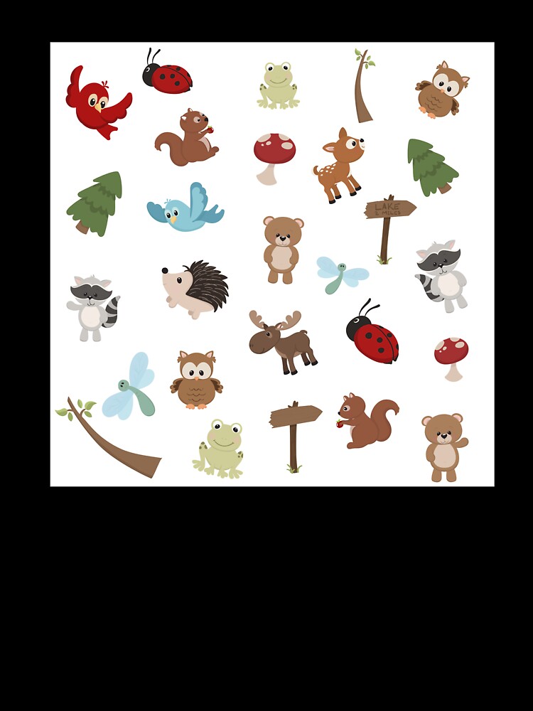 Fantasy Animals Digital paper by ngam