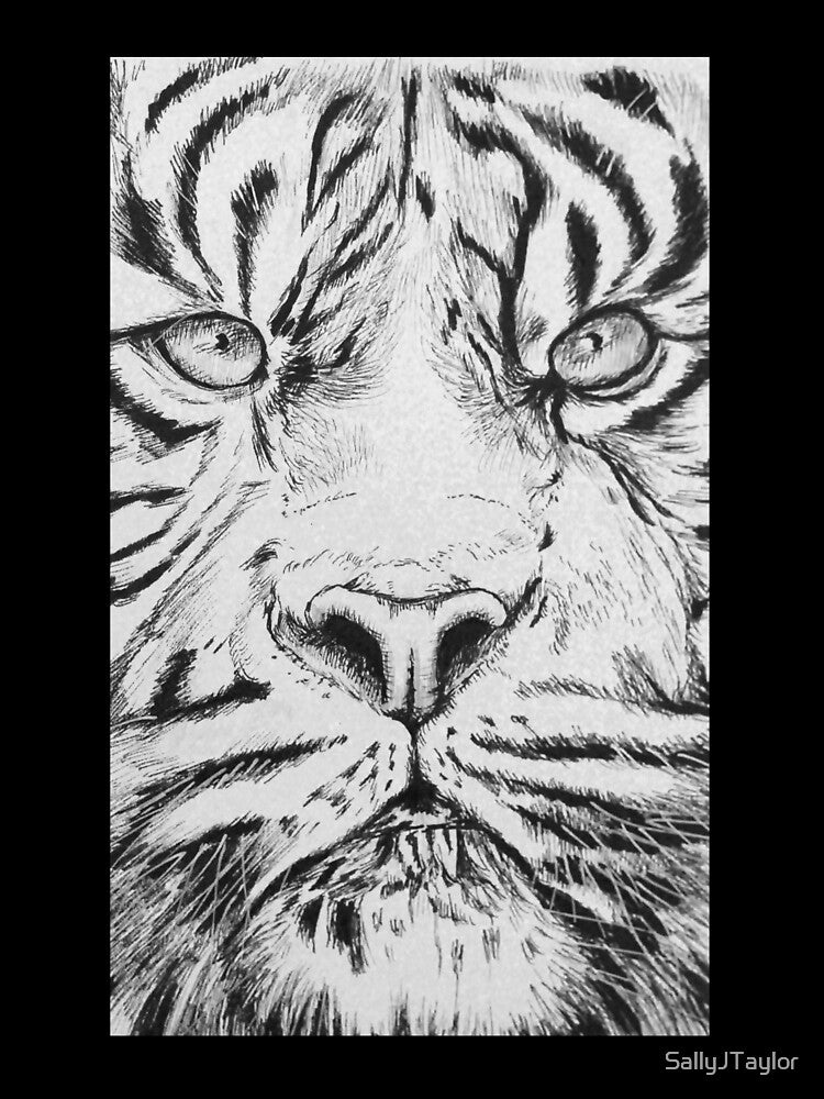 Tiger Face by SallyJTaylor