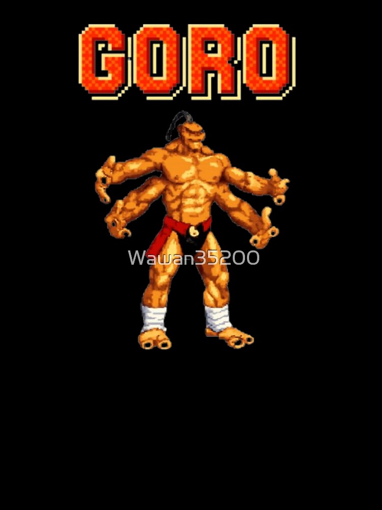 GORO – Retro Pixel Art Style Fighter by Wawan35200