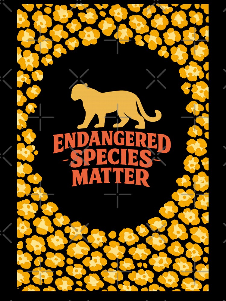 Endangered Species Matter – Fair Trade Awareness by LuveraxArt