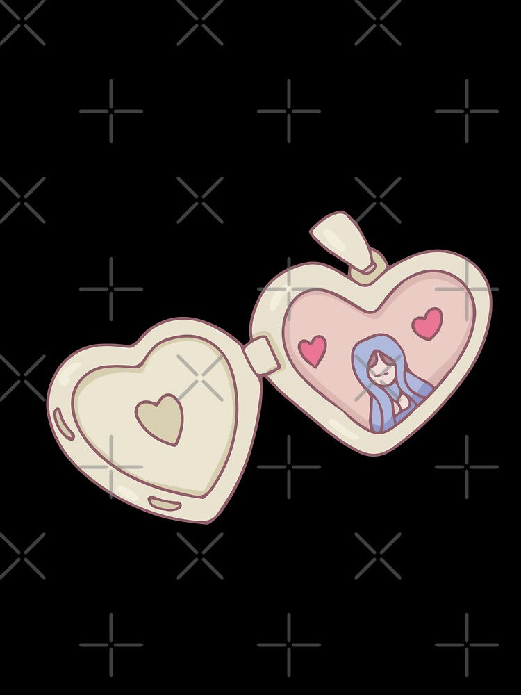 Sentimental Angel Locket by LenaAmsonia