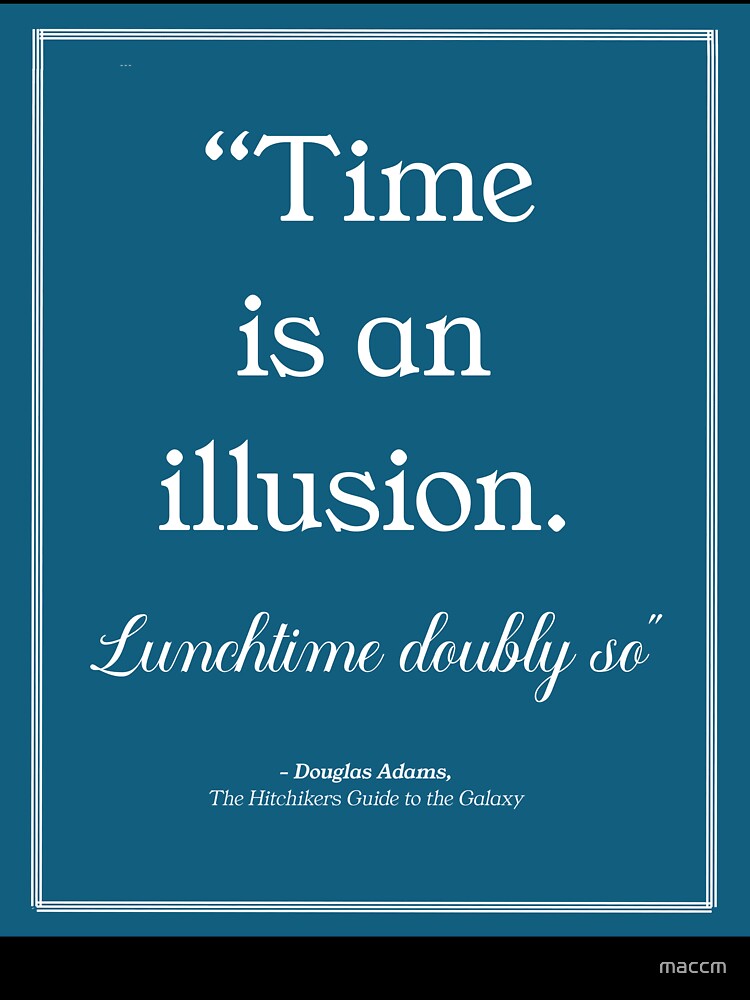 Lunchtime is a double illusion by maccm