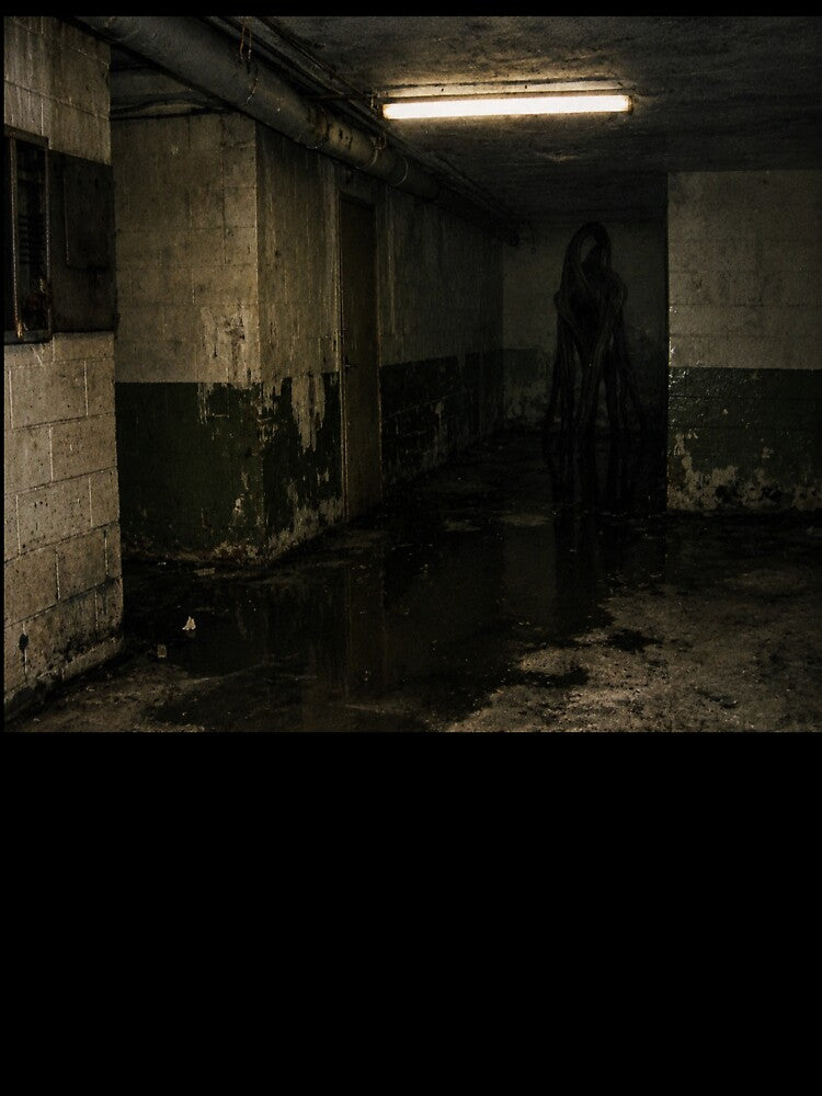 Liminal Space Backrooms Horror | Analog Horror Monster | Abandoned Basement by NoesisNous