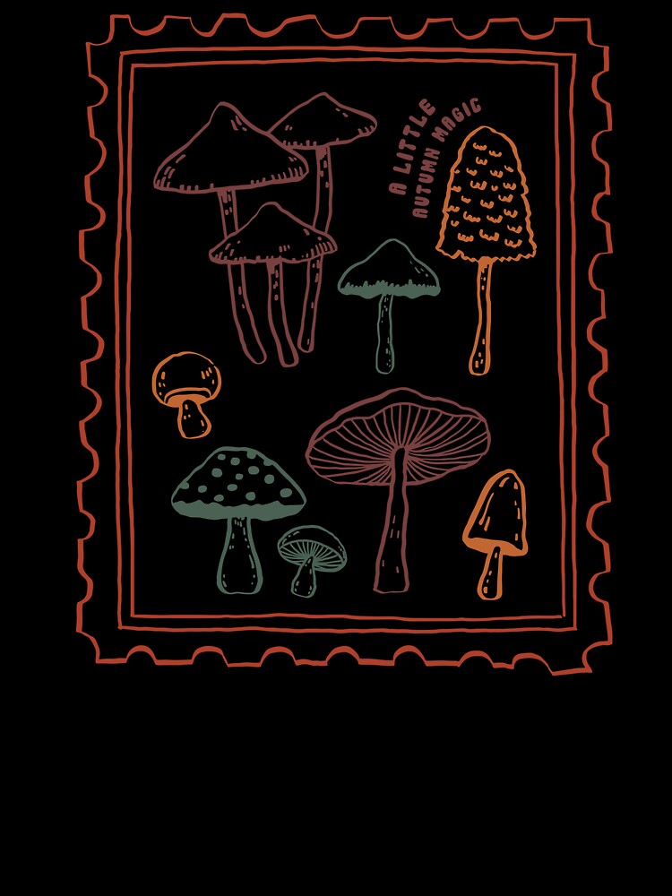 A Little Autumn Magic Mushroom by FallStamps