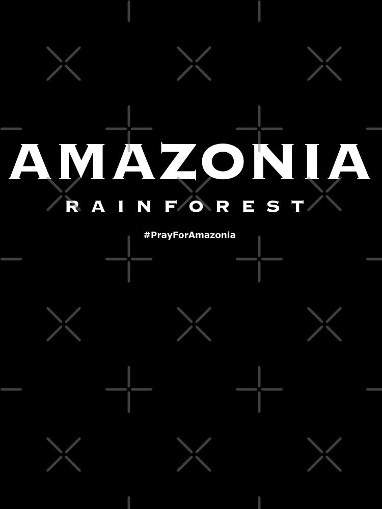 Pray for Amazonia Rainforest on Fire by IslandLakeTree