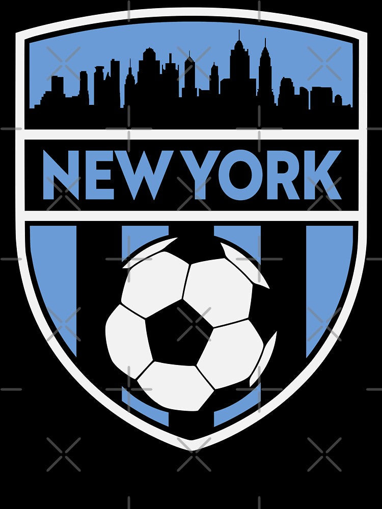 New York City Soccer Team FC Futbol Fan NYC by pixeljamz