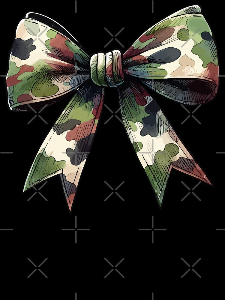 Coquette Camo Bow Hunting Women Cute by TomFrontierArt