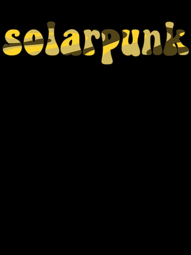 solarpunk groovy movement by coffeepolicy