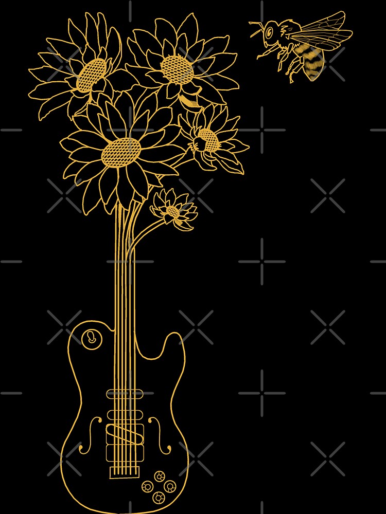 sunflower folk guitare by Weena88