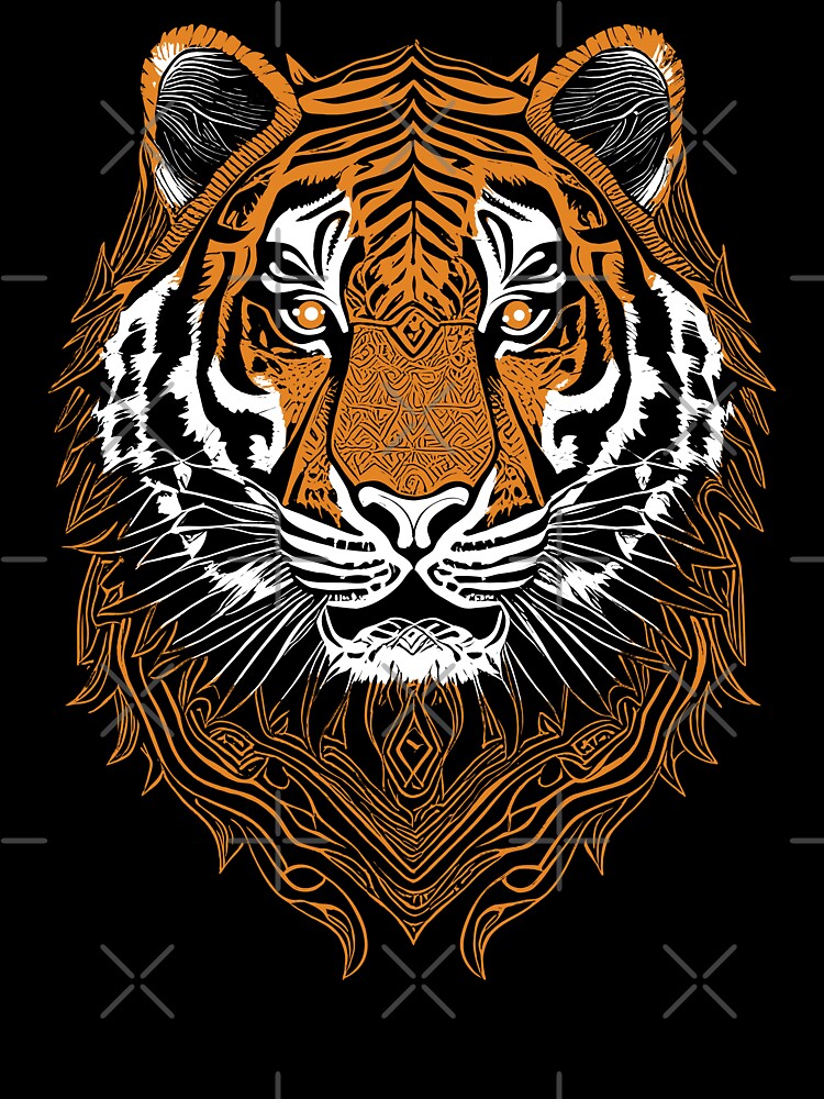 Tiger Face by TMBTM