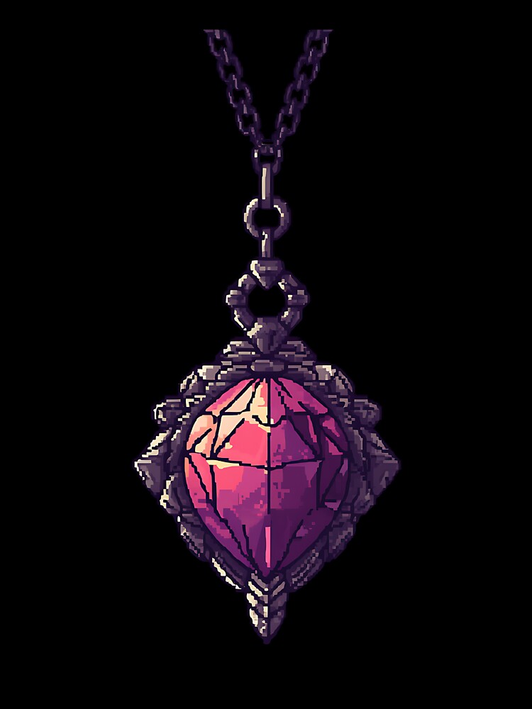 Pixel Art: 8-bit Magic Amulet by bapupa