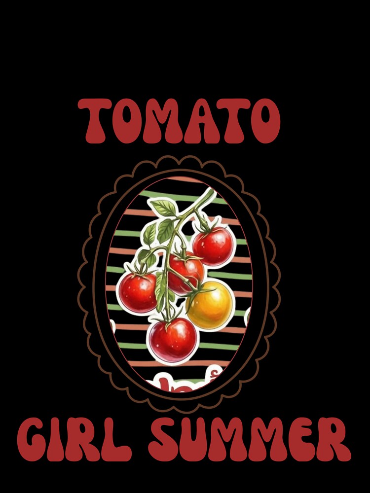Tomato Girl Summer Vintage Aesthetic Mediterranean Style by فيلورا95
