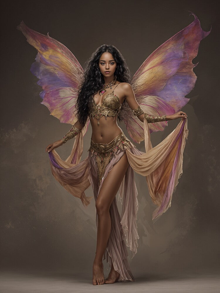Whispers of the Veiled Butterfly by oanaunciuleanu