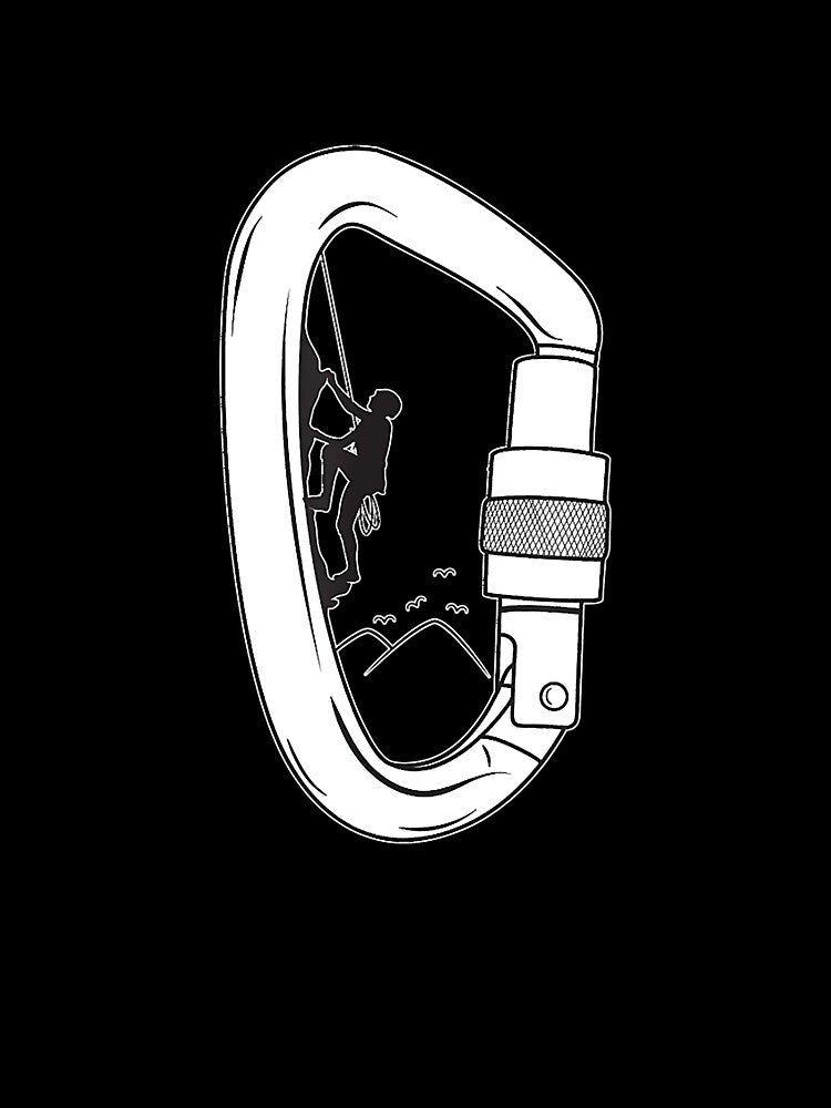 Carabiner Climber Climb Bouldering Mountaineering by Jutisi
