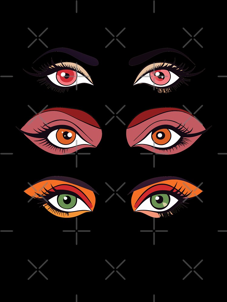 three pairs of eyes by rlav123