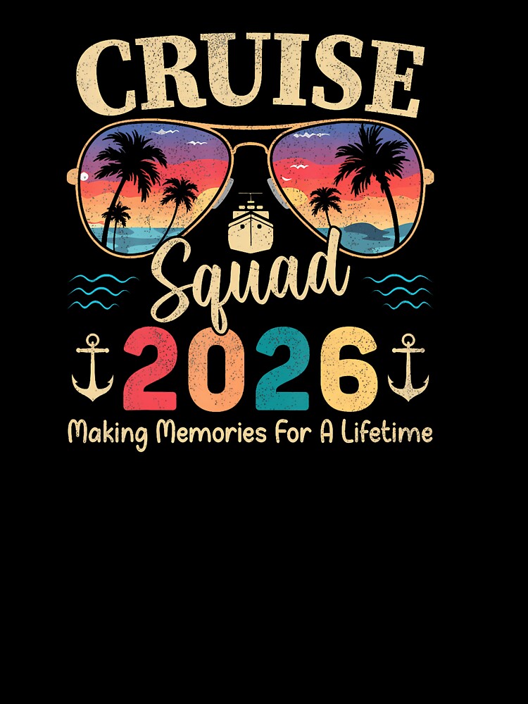 Cruise Squad 2026 Summer Vacation by Le7yaStore