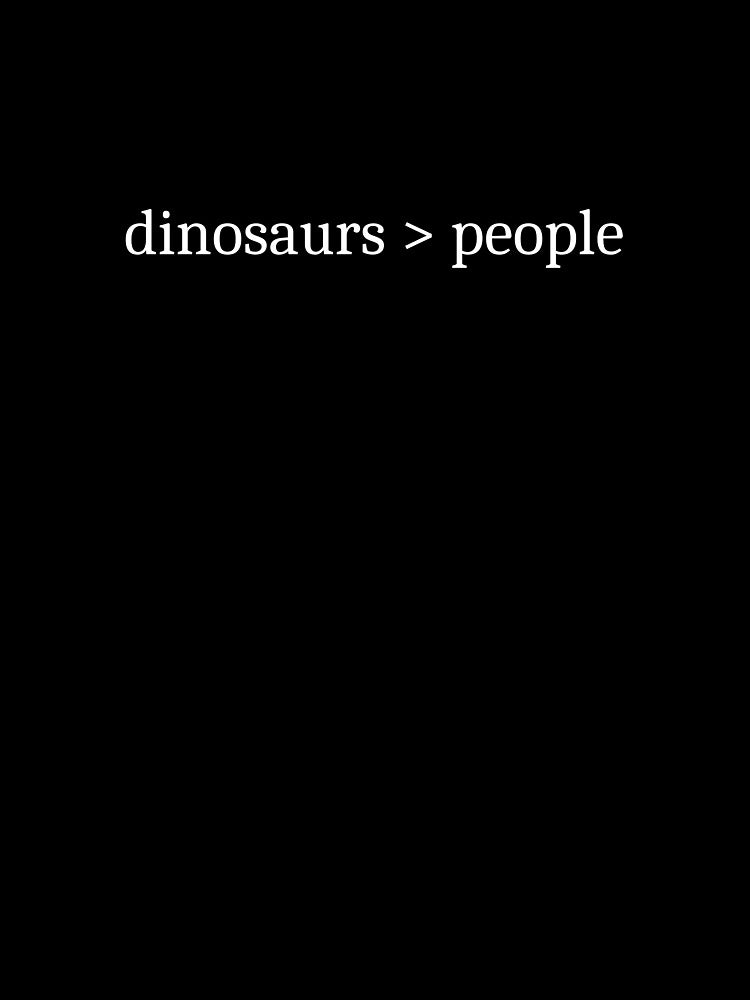 Dinosaurs > People by Sleepy Cat Design