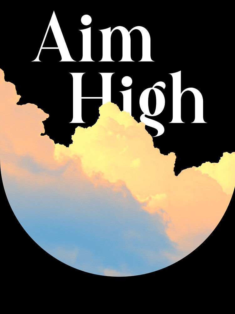 Aim High - Dreamy Surreal Cloudcore Aesthetic by MZS Studio