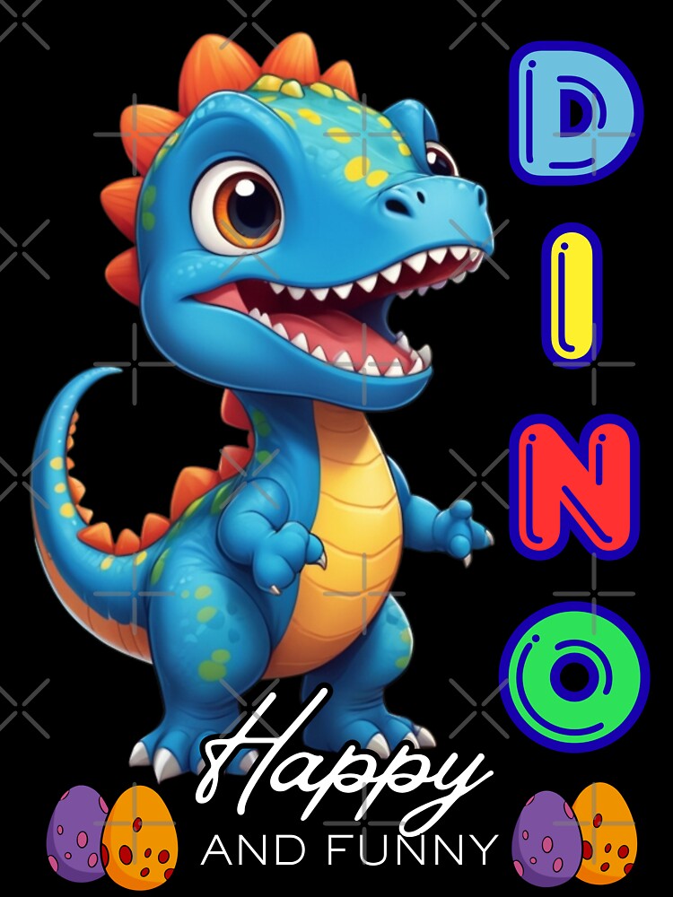 Dino happy and funny by KIDS-PRINTS