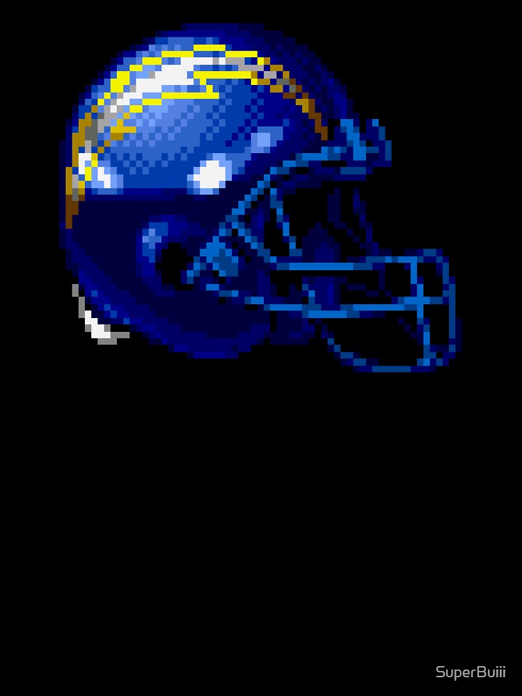 Chargers Helmet Sprite by Now Loading...