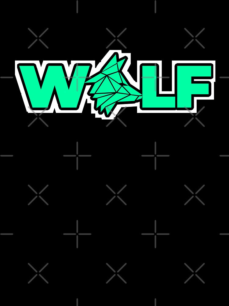 GREEN WOLF LETTERS by the Zarock Shop