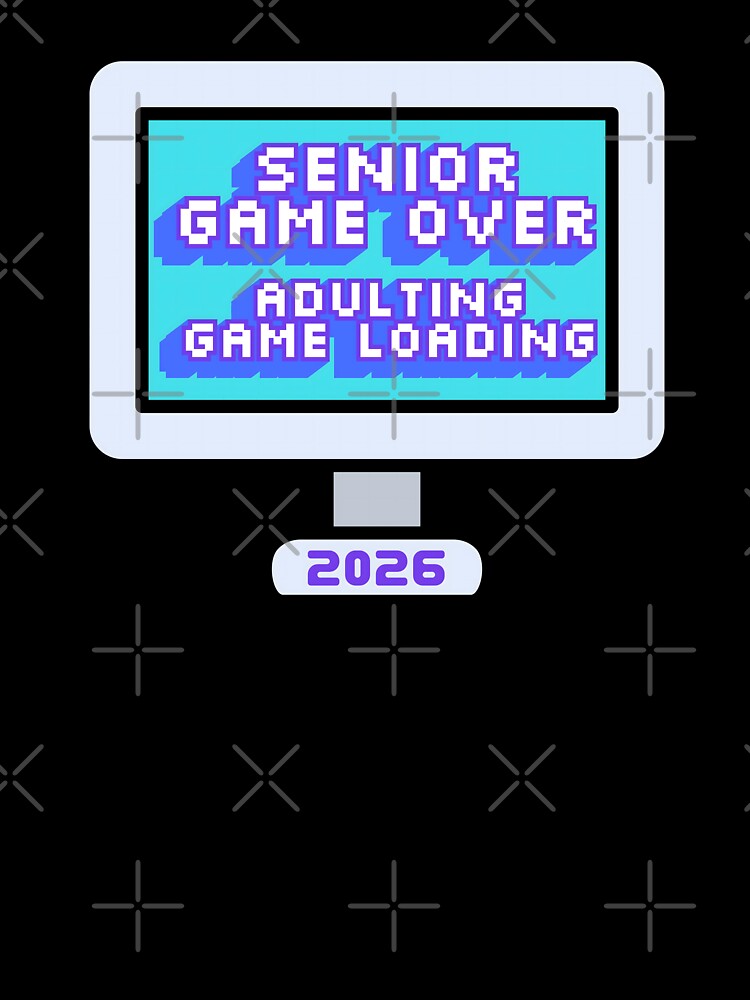 Gaming Senior Graduation T-shirt — Gamer Grad Class of 2026 Gift by SquirrelDesignLLC