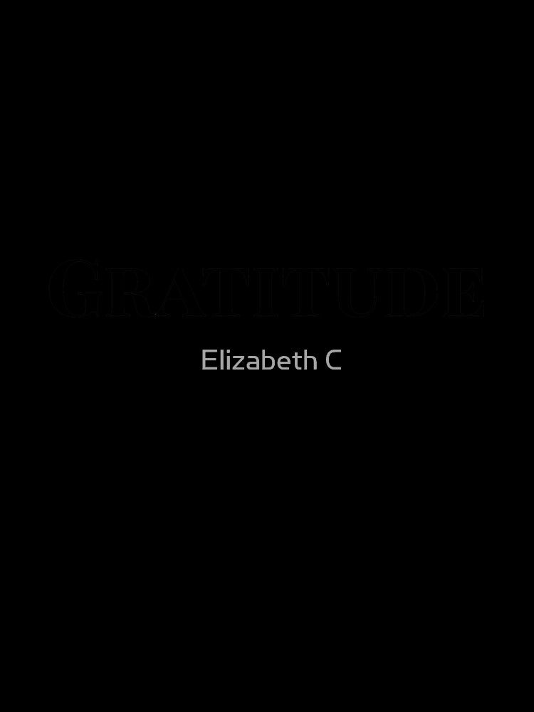 Gratitude Daily Minimalist Affirmation 2026 by ElizabethCoelho