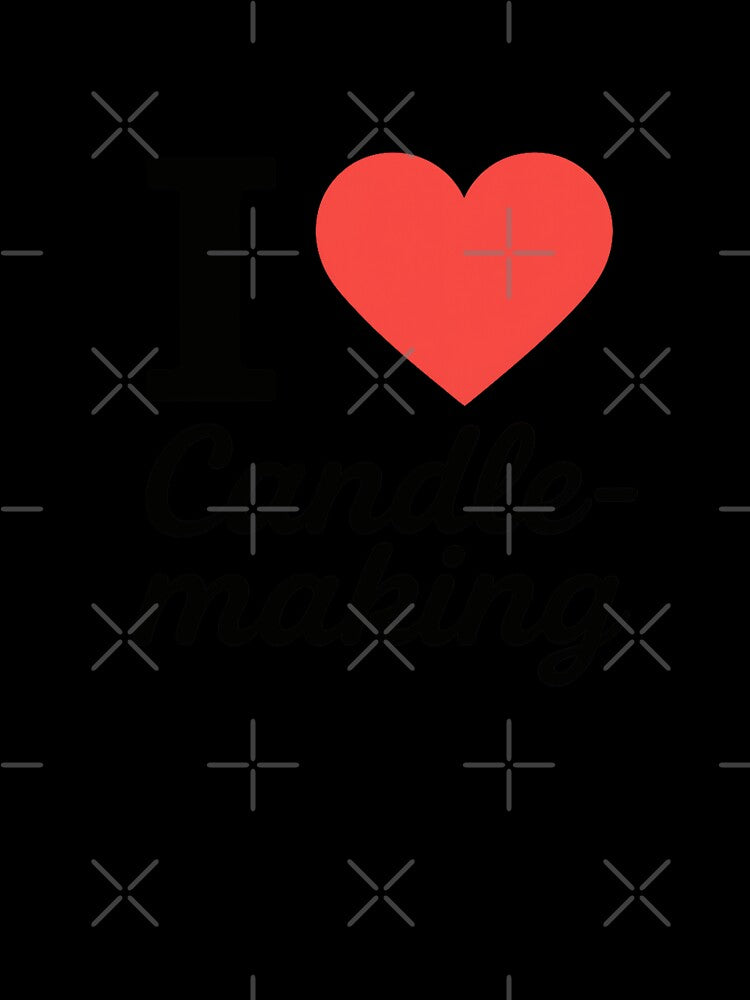 I Love Candle-Making | Artisan DIY Typography | Cozy Handmade Craft Passion Design by PaintedPixels01