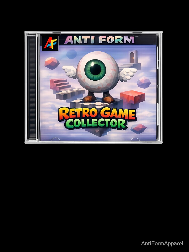 Retro Game Collector for retro videogames fans. Weirdcore Platformer Variant. by AntiFormApparel