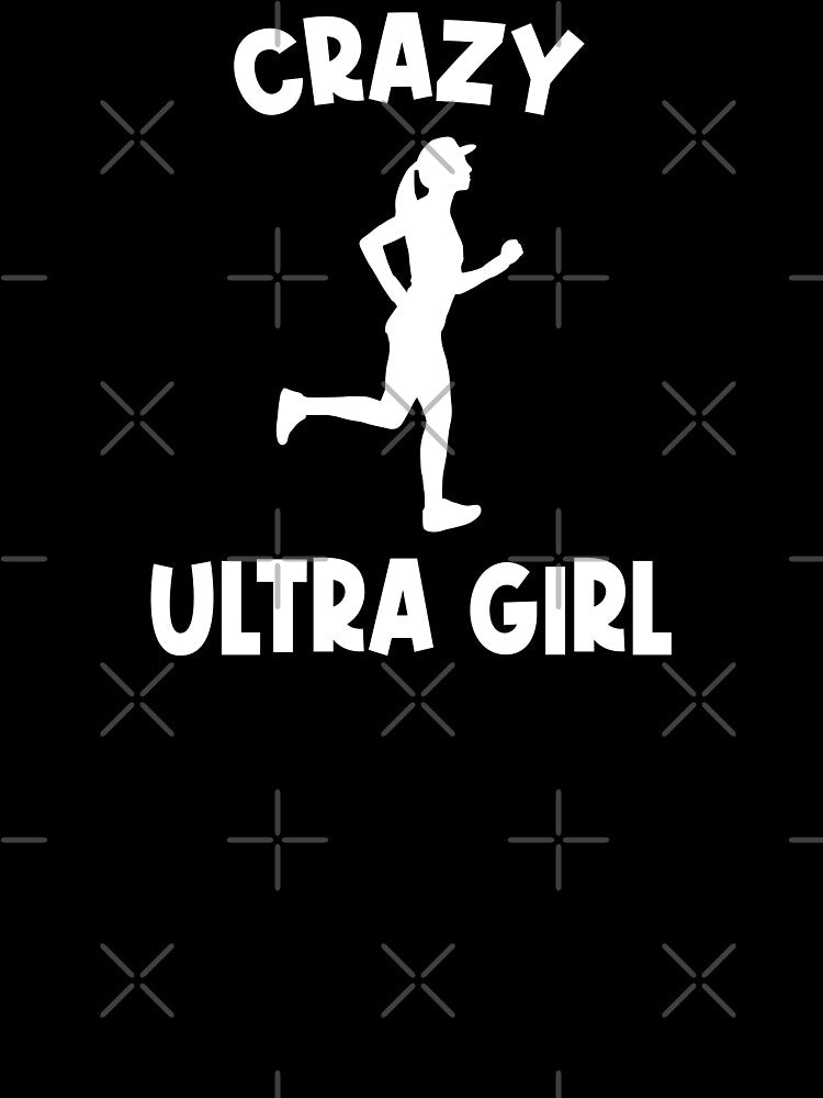 Crazy Ultra Running Girl by Esskay Designs