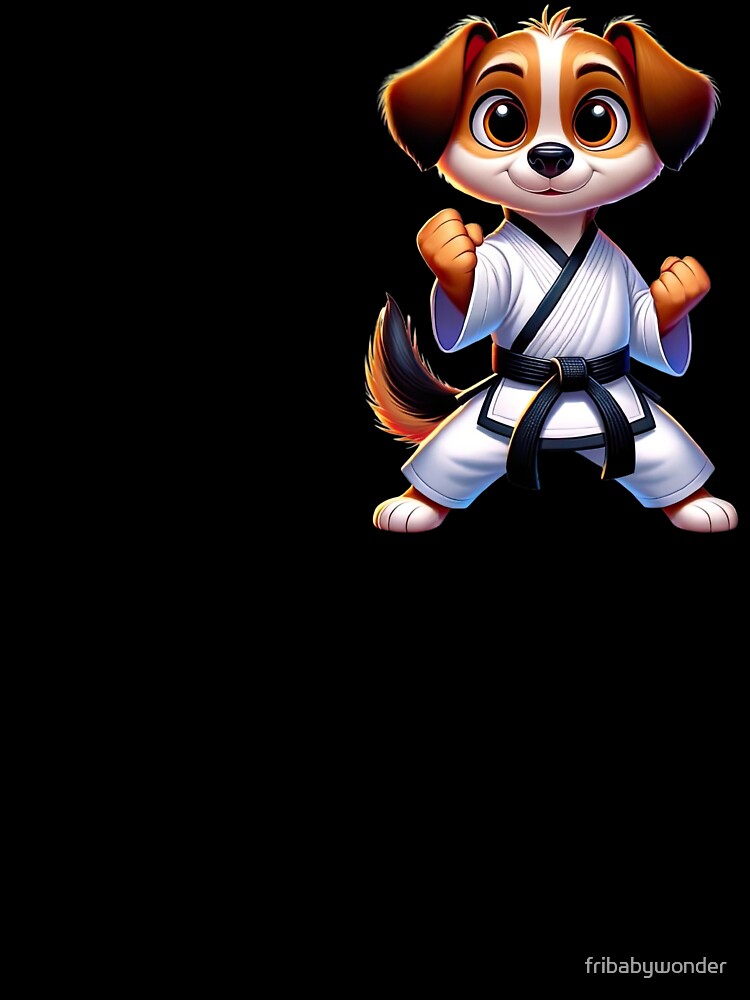 Cute Karate Dog! by fribabywonder
