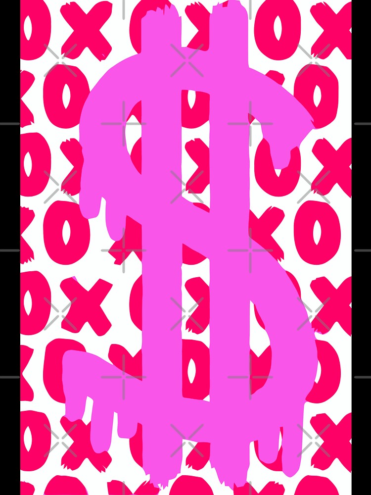 Preppy pink dollar sign XOXO by SUUSCK ★