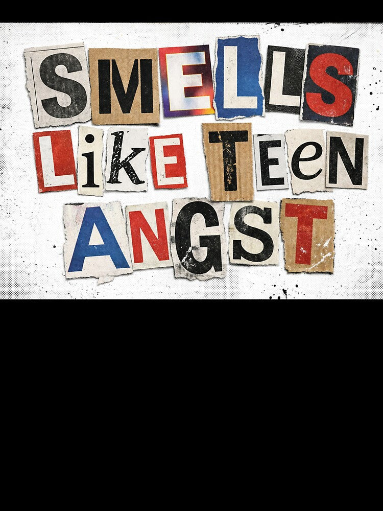 Smells Like Teen Angst - DIY Zine Collage Aesthetic by artblooming03